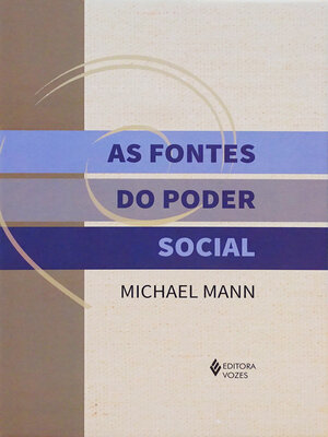 cover image of As fontes do poder social--Caixa com 4 volumes